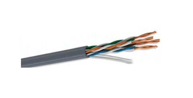 ACCCDM970_0_full Bobina UTP CAT5e para interior - 4 pares, 24 AWG, bobina de 305 mts, 100 cobre, condumex 66445632, color gris