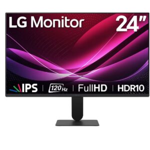 MONITOR LG 24 PULGADAS 24U411A FHD IPS 120Hz S/ BORDES -
