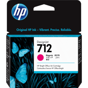 HP 712 Magenta (29ml) | Tinta Original DesignJet para Planos Vívidos y Precisión