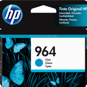 Cartucho HP 964 Cian Original (3JA50AL) | Color Profesional y Máxima Fiabilidad