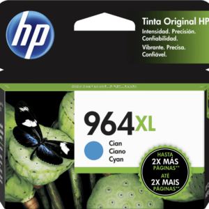 Cartucho de Tinta HP 964XL Cian de Alto Rendimiento Original (3JA54AL) | Máxima Productividad y Ahorro