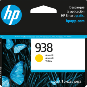 Cartucho de Tinta HP 938 Amarillo Original | Calidad Empresarial Garantizada