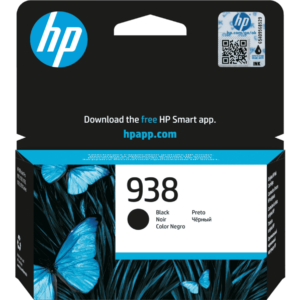 Cartucho de Tinta HP 938 Negro Original (4S6X8PL) | Calidad Confiable para Empresas