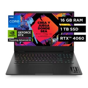Laptop HP Gaming OMEN 16-wd0012la | Potencia Extrema con RTX 4060 y Core i7