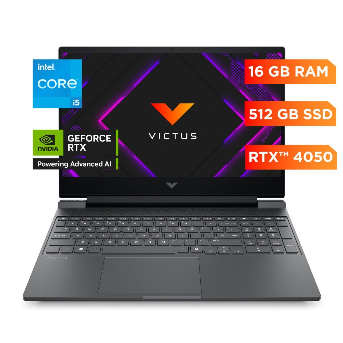 B81JGLA_1ImagenPrincipalConTexto Laptop Gaming VICTUS 15-fa2701la | Potencia de Escritorio, Libertad Portátil