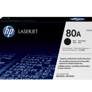 Cartucho de Tóner HP 80A Negro Original (CF280A) | Calidad y Fiabilidad Profesional