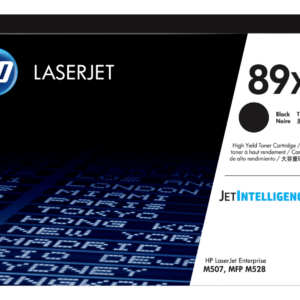 Cartucho de Tóner HP 89X Negro Alto Rendimiento Original (CF289X) | Máxima Productividad