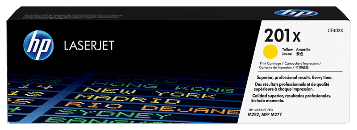 CF402X-1_T1679660413 Cartucho de Tóner HP 201X Amarillo Alto Rendimiento Original (CF402X) | Mayor Productividad y Ahorro