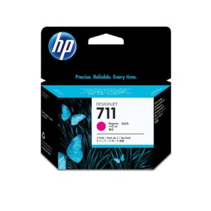Cartucho de Tinta HP 711 Amarillo Original (CZ132A) | Precisión para DesignJet