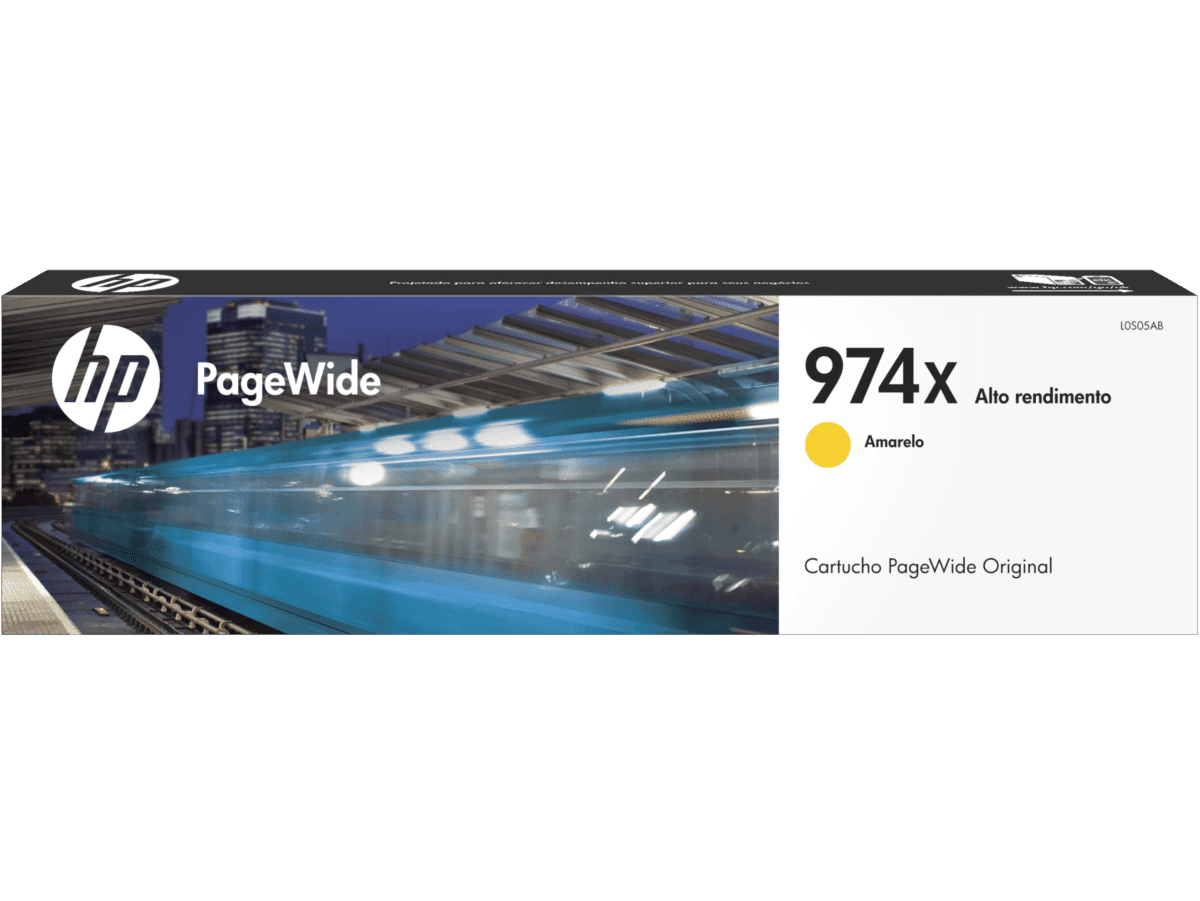 L0S05AL-1_T1679662270 Cartucho de Tinta HP 974X Amarillo PageWide Original (L0S05AL) | Alto Rendimiento y Velocidad