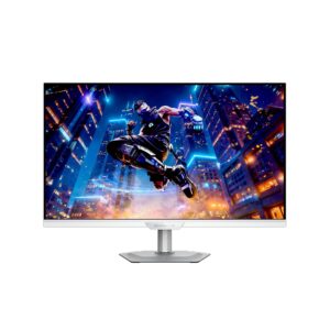 MONITOR GIGABYTE M27Q2 ICE - 27 PULGADAS, PLANO, BLANCO, 2560 x 1440 (QHD) HDMI, DISPLAYPORT, USB-C