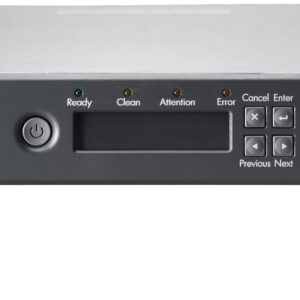 HPE Storage MSL 1/8 Tape Autoloader 1x MSL LTO-8 Fibre Channel 5x LTO-8 30TB Data Cartridges -