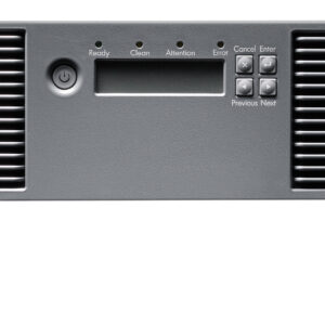 HPE Storage MSL2024 Tape Library 1x MSL LTO-9 SAS Drive 15x LTO-9 45TB Data Cartridges -