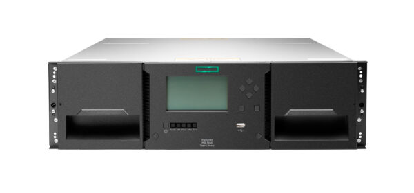 HPE Storage MSL3040 Tape Library 1x MSL LTO-9 SAS Drive 20x LTO-9 45TB Data Cartridges -
