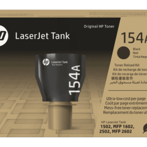 Kit de Recarga de Tóner HP LaserJet Tank 154A Negro Original (W1540A) | Costo Ultra Bajo