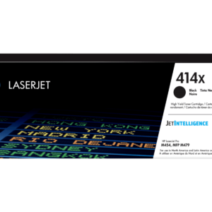 Cartucho de Tóner HP 414X Negro Alto Rendimiento Original (W2020X) | Más Páginas, Rendimiento y Protección