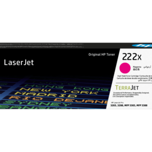 Tóner HP 222X Magenta Original (W2223X) | Alto Rendimiento para Resultados de Color Profesional