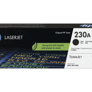Cartucho de Tóner HP 230A Negro Original (W2300A) | Rendimiento Excepcional y Diseño Responsable