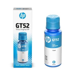 Botella de Tinta HP GT52 Cian Original (M0H54AL) | Miles de Páginas a Bajo Costo