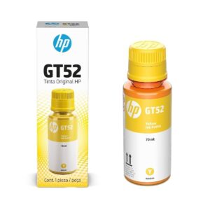 Tinta Amarilla Original HP GT52 (M0H56AL): Calidad Garantizada para Impresión Continua