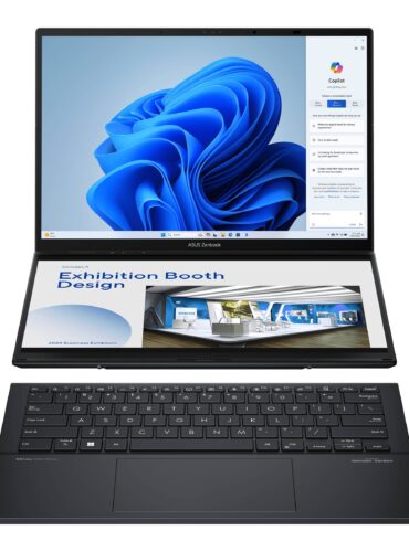 ASUS Zenbook Duo Intel Core Ultra 9  285H 32GB - 1TB, WIN11PRO, Intel Arc Intel AI Boost NPU up to 13TOPS Incluye funda y Stylus