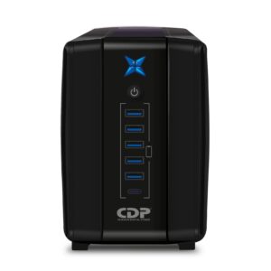 No-Break CDP R-UPR508 500VA/250W UPS Interactiva AVR 8 Salidas - 300 Julios, 120 Vac