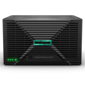 HPE ProLiant MicroServer Gen11 6325P 3.5GHz 4c 1P 1x16GB-RAM con dos discos duros de 1TB -