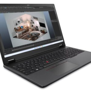 Wks Laptop ThinkPad P16v Gen 2 - Pantalla 16 Pulgadas, Intel Core i9-13980HX, 64 GB, 1 TB SSD, tarjeta gráfica NVIDIA RTX 3500 Ada Generation 12GB GDDR6, W1