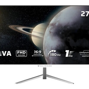 Monitor Gaming plano 27 Pulgadas 180hz: TITÁN MTG27Y Balam Rush FreeSync/G-Sync Adaptativo -
