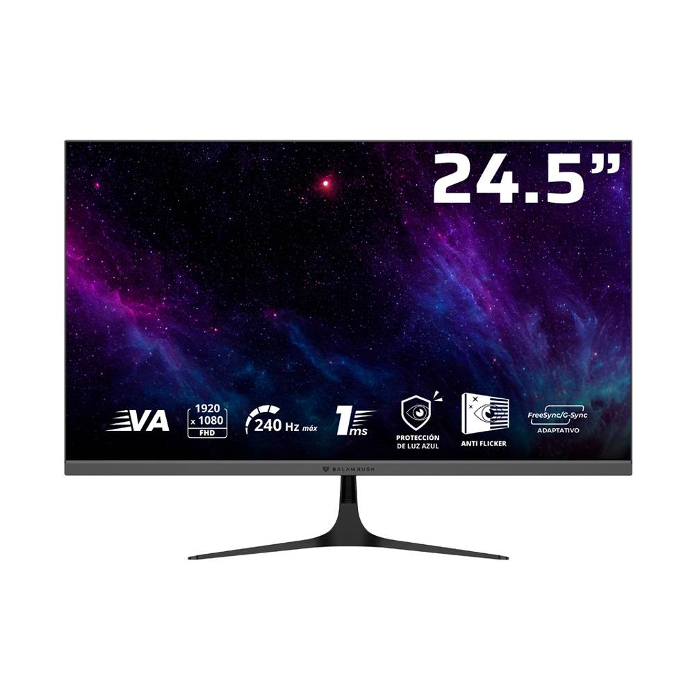 MONBLR450_full Monitor Gamer 24.5 Pulgadas COSMOS EDGE MCE245P BALA RUSH VA - Resolución: 1920 x 1080 FHD Frecuencia: 240Hz