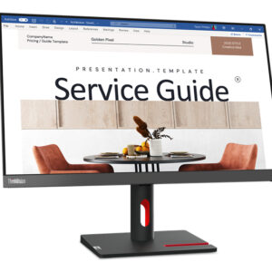 Monitor Lenovo ThinkVision S24I-30 - 1x HDMI® 1.4, 1x VGA, tiempo de respuesta 4ms, 3 años de garantia con fabricante
