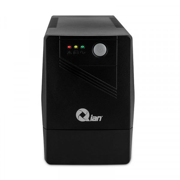 NBKQIA010_full No Break UPS Qian QEI-500V-01 - 500 VA, 300 W, Negro