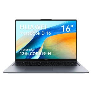 53014MUC MatebookD16 Ci9 16GB+1TB.Diseño estético cuerpo de metal | Pantalla FHD 16 Pulgadas| Teclado numérico | Peso Ligero | Sin Sistema Operativo -