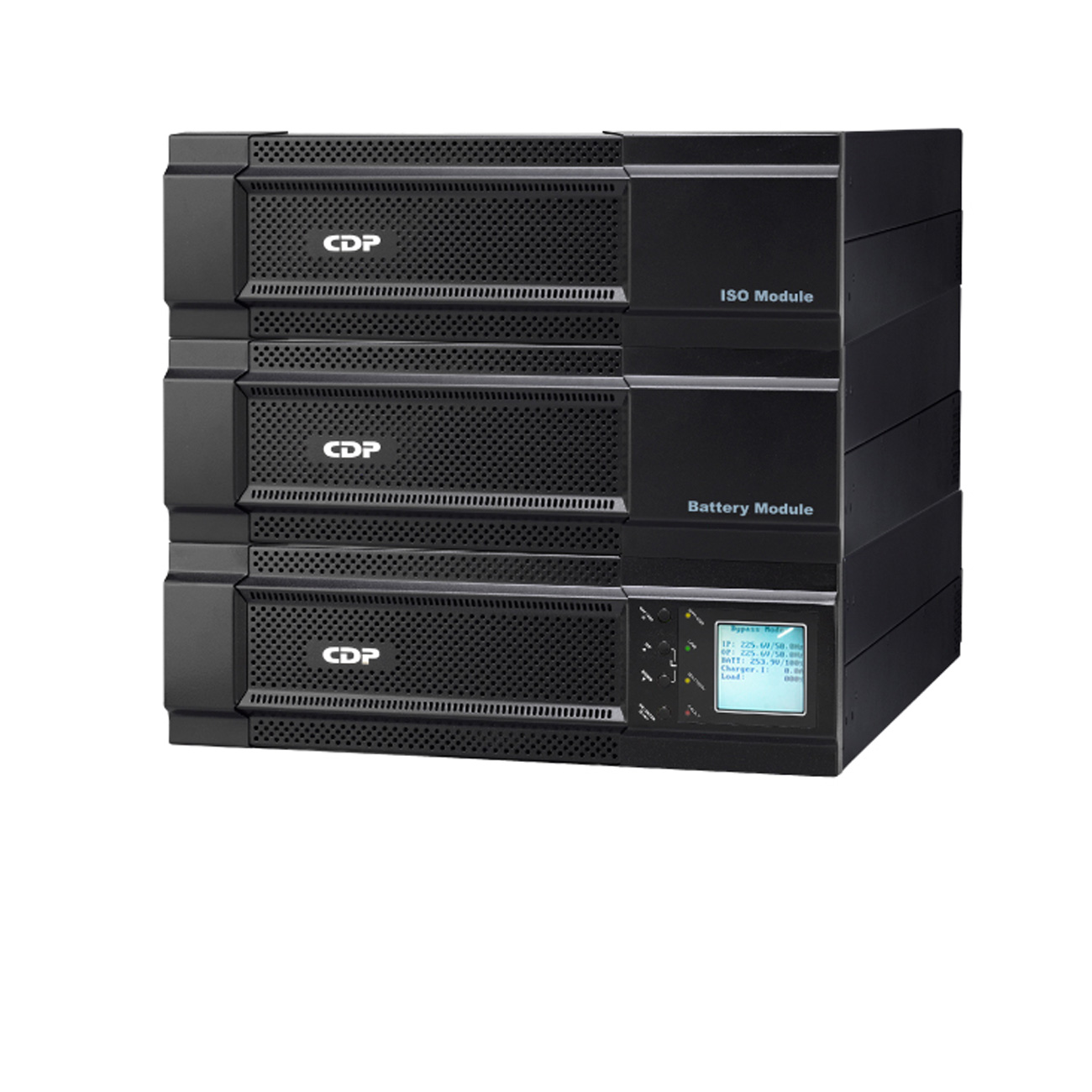 ups-cdp-upo22-6rtaxkit UPS CDP 6KVA UPO22-6RTAXKIT: Doble Conversión y 6000W