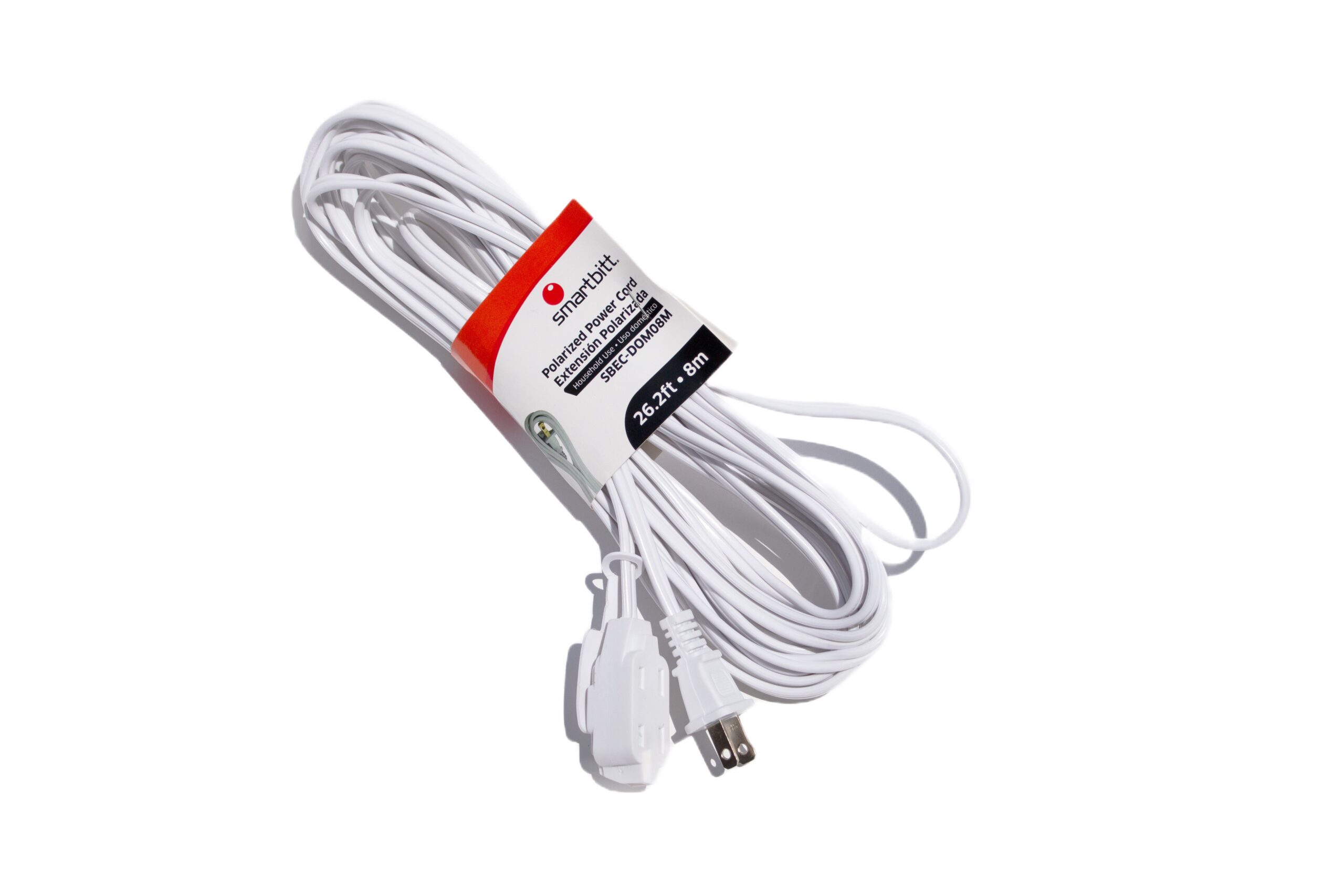 ACCBIT150_full Extensión Domestica SMARTBITT SBEC-DOM08M - Blanco, 3, 8 m