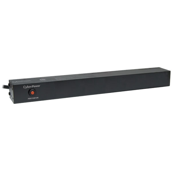 ACCCYP160_full PDU CYBERPOWER PDU15B12R - Voltaje 100 - 120 Protección contra sobrecargas, Soportes de montaje ajustables
