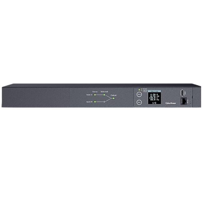 ACCCYP450_full PDU CYBERPOWER PDU24001 Voltaje 100 - 120 Monitoreo local en tiempo real - Quick Transfer Time (Total 10 ms)