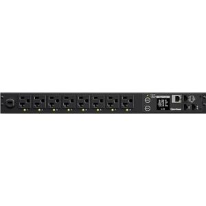 PDU CYBERPOWER PDU41002 - Voltaje 100 - 120 Trabajo en altas temperaturas, Visor de carga en tiempo real digital