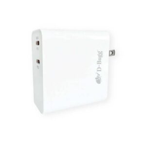 CARG PARED DBUGG TIPO C 65W  DB-PD64 Cargador de pared / Con conectores duales de carga ultra rápida / Trabaja con potencia de 65 W. -