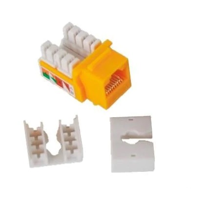 ACCMVA990_1_full Conector Jack RJ45 Cat6 90 Grados ENSON ENS-JC6YE - Amarillo