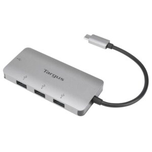 Hub Targus USB-C a 4 port USB-A 3.0 ACH226BT color gris -