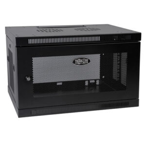 Gabinete SmartRack de 6U de Bajo Perfil TRIPP-LITE SRW6U - Negro, Montado en la pared, 90, 7 kg, 6U, 13 kg