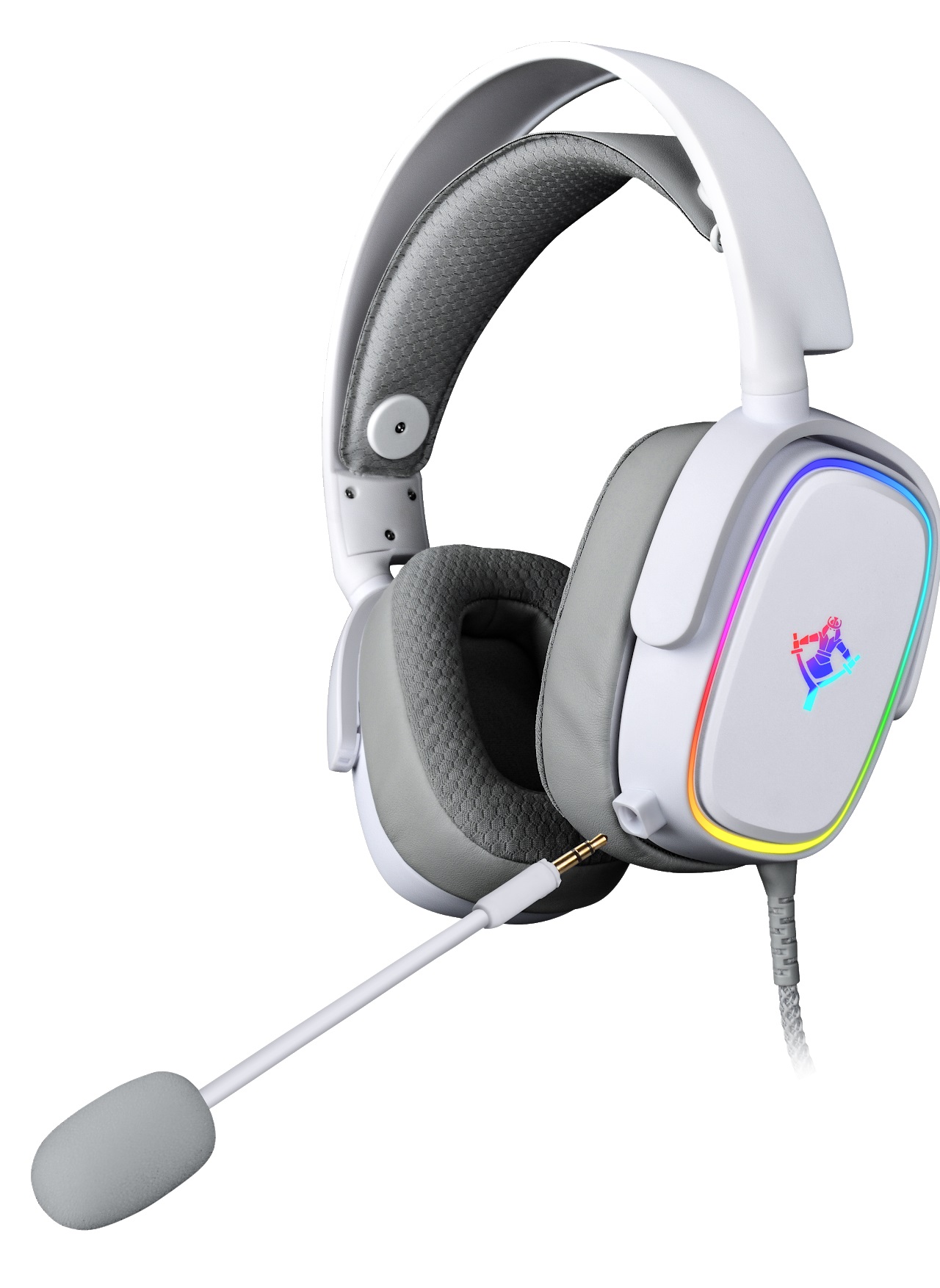 BOCYEY080_full YEYIAN DIADEMA GAMER PROUD SERIE 3500 BLANCO - 3.5MM AUDIO Y MIC COMPATIBLE CON CONSOLAS DE VIDEOJUEGO, ALMOHADILLAS ACOLCHADAS, MOD. YDG-33406
