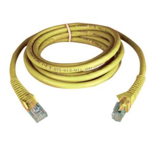 Cable Ethernet - Tripp Lite, Modelo N201-002-YW, Cables Premium para aplicaciones Categoría 6, Categoría 5 y Categoría 5e clasificados para comunicaciones