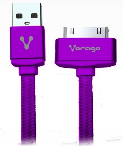 CABVGO420_full Cable USB VORAGO CAB-118 - 1 m, Morado