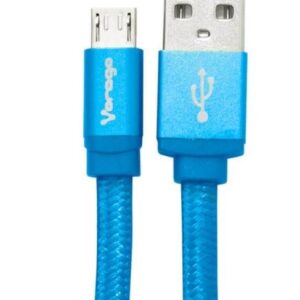 Cable USB VORAGO CAB-113 - 1 m, Azul