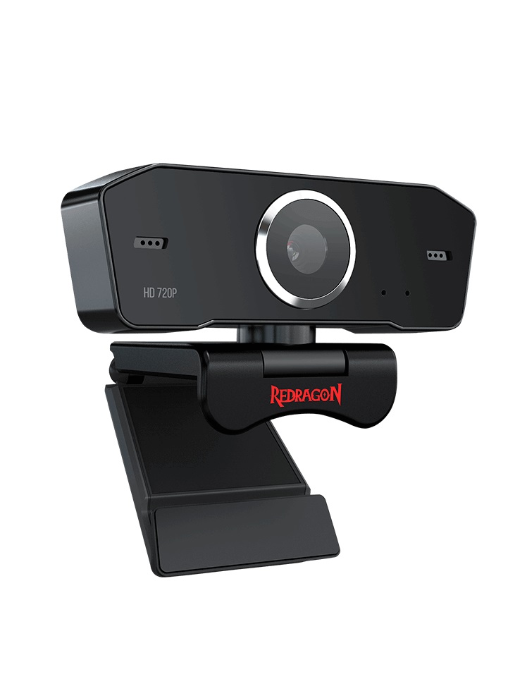 CAMRDG010_full Webcam Redragon Fobos - Negro, 720p