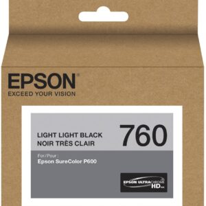 Cartucho  EPSON T760920 - Negro, SureColor P600, Cartucho