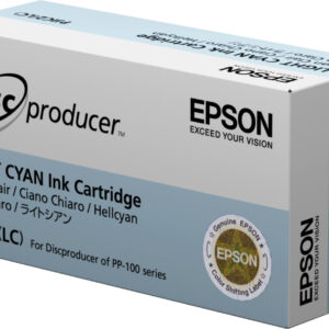 Cartucho EPSON PJIC7(LC)689 CIAN CLARO (C13S020689) Para Impresora Discproducer PP-100II Capacidad 31ML -