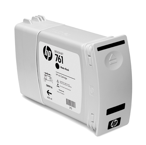 CARHPD1335_full Tinta HP 761 - CM991A, Negro Mate 400ml
